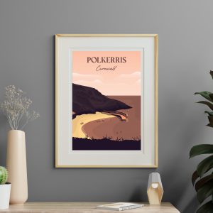 Polkerris - A4 High Quality Artwork Print