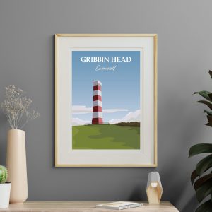 Gribbin Head - A4 High Quality Artwork Print